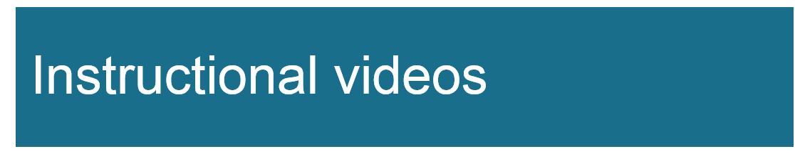 instructional videos